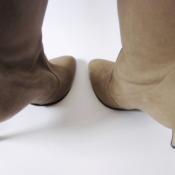 New Stuart Weitzman Over the Knee Tiemodel Heeled Boot - for Fall & Night Out - Picture 14 of 14